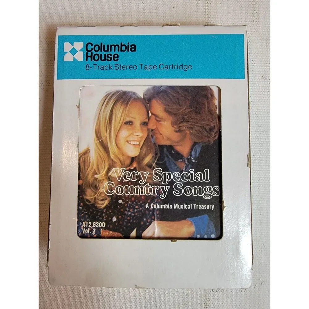 Vintage Columbia House 8‎ Track Tape Special Country Johnny Cash 70s